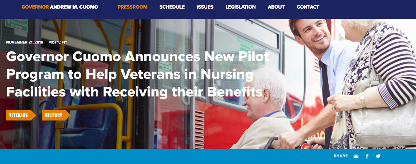 GAMC Announces Veterans Nursing Home Initiative